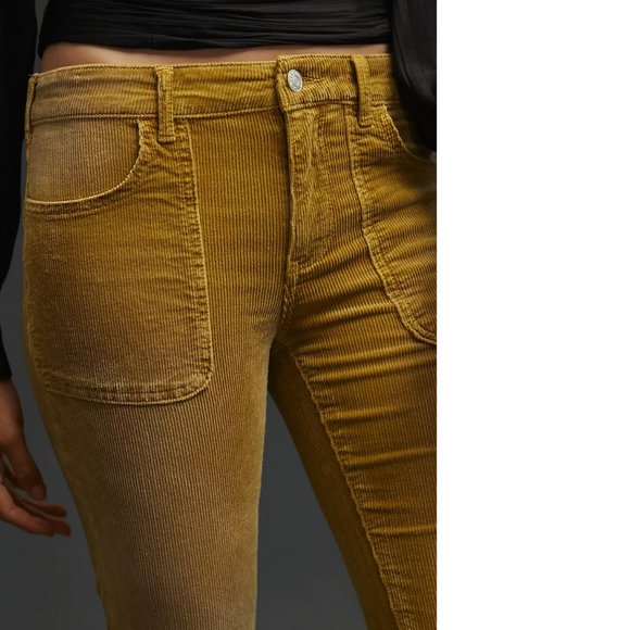 Anthropologie The Icon Flare Corduroy Jeans 31 new - Picture 4 of 6